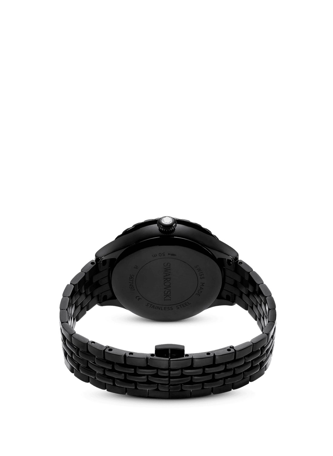 ساعة جلد بحزام تناظري