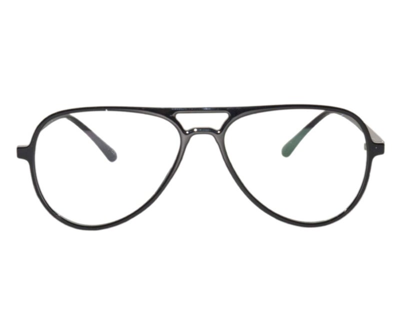 Peter Jones Retro Black Aviator Unisex Optical Frame (2788B) - Image 3