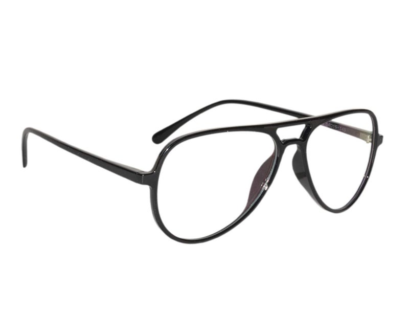 Peter Jones Retro Black Aviator Unisex Optical Frame (2788B) - Image 1