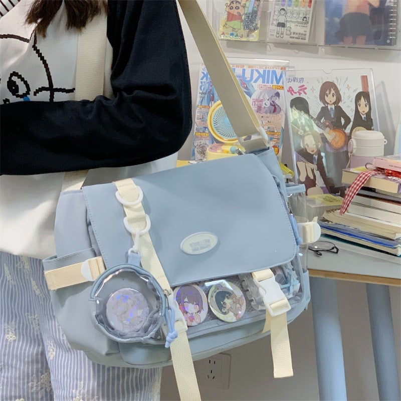 Cute Campus Style Crossbody Shoulder Bag for Women - Image 3