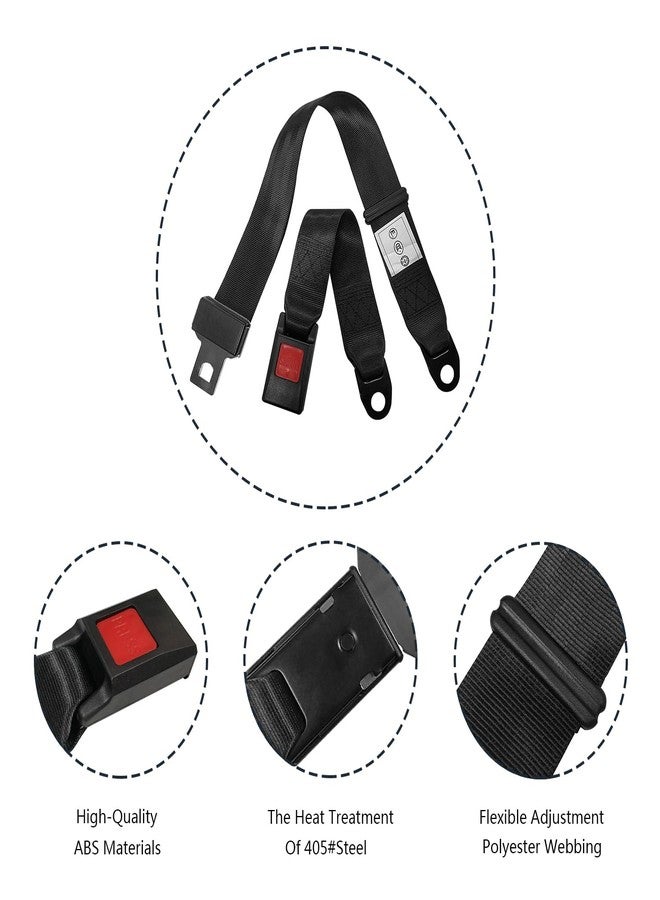 T.Chilyn 2 Pack Golf Cart Seat Lap Strap Belts Kit, Universal Golf Cart Belt Kit, EZGO, Yamaha, UTV,Go Kart, Front/Rear Seatbets - Image 4