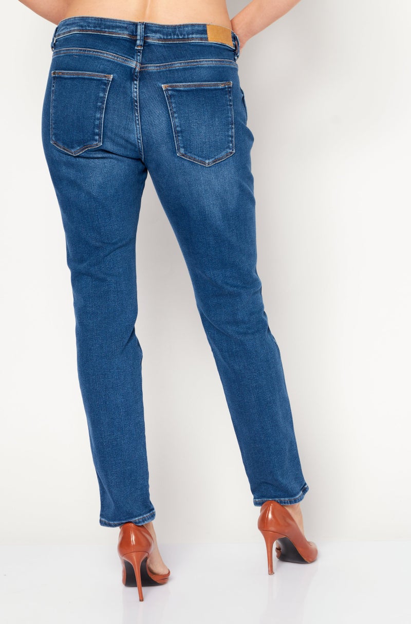 ESPRIT جينز ضيق للنساء قابل للتمدد، أزرق - Image 2