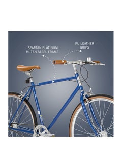 Spartan 700C Platinum City Bicycle Matte Blue - pzsku/Z201476051F1AF370D8BBZ/45/_/1671442881/84a85ebe-5008-4a83-948a-10e99c940c89