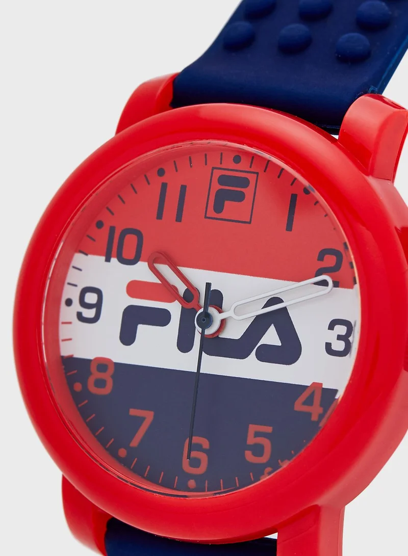 FILA Kids Textured Strap Watch