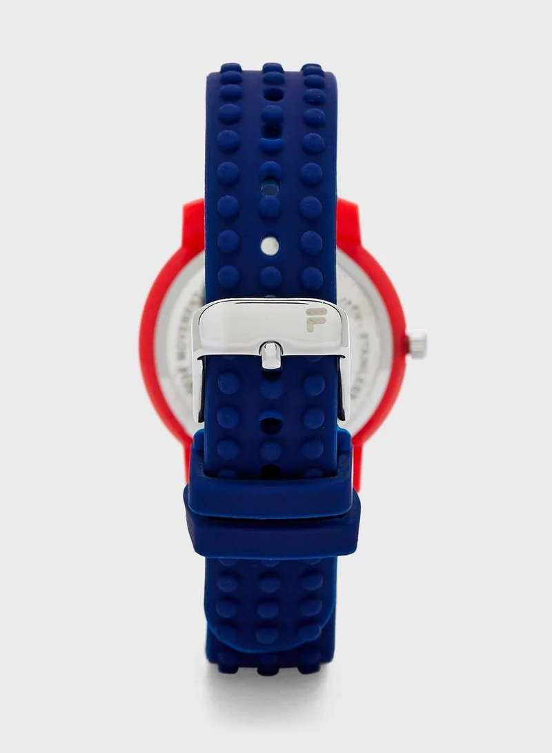 FILA Kids Textured Strap Watch