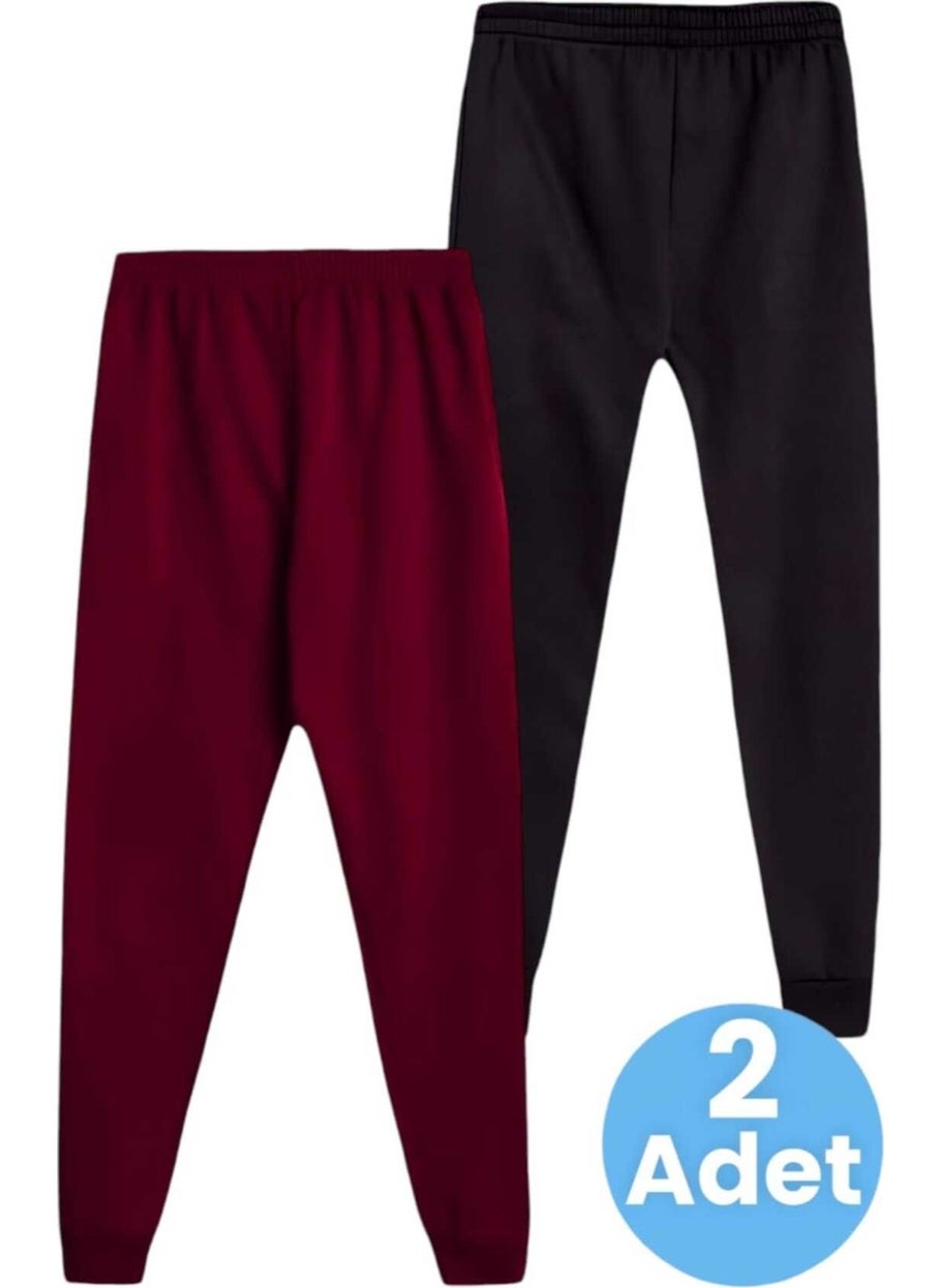 Mood Agenda Kids Elastic Waist Jogger Sweatpants Set of 2  - Image 1