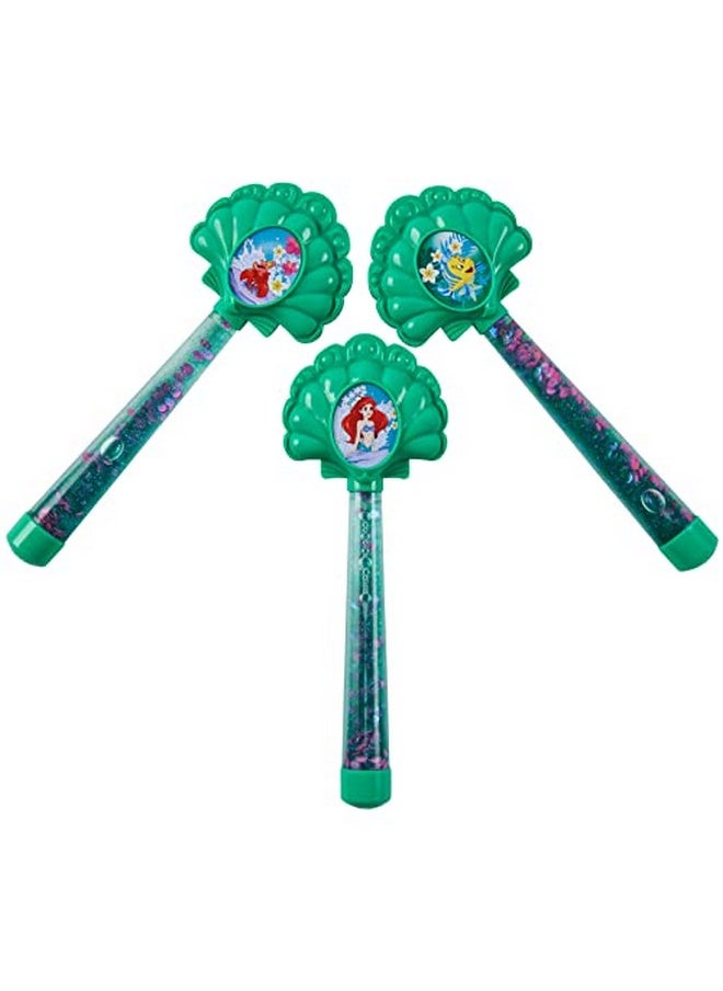 SwimWays Disney Princess Ariel Glitter Dive Wands Diving Toys 3 Pack Bath Toys And Pool Party Supplies For Kids Ages 5 And Up Styles May Vary  - Image 1