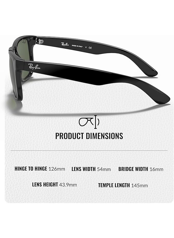 Ray-Ban Polarized High Quality Glasses Metal High-end Sunglasses Black Frame with UV Lenses