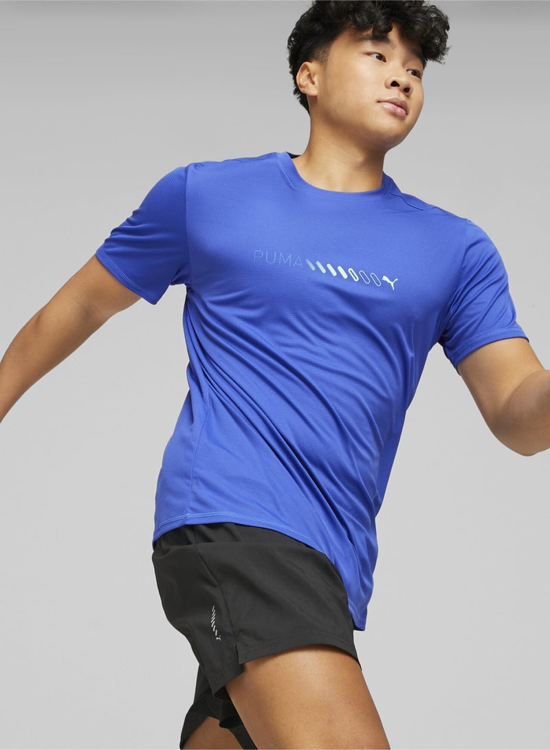 بوما تيشيرت للرجال Run Favourite Logo - Image 5