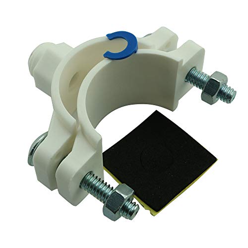 LQ Industrial 2pcs Drain Saddle Valve Clamp with 1/4" Quick Connect For RO System Water Filter (Dia. 40mm) - Image 5