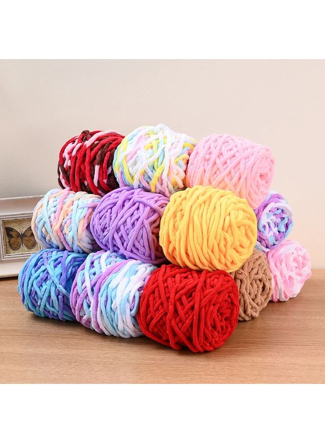 Neovivi Model 21 Soft Warm Yarn 7mm Wide 50 Meters Roll For DIY Scarves Bags Hats - Image 4
