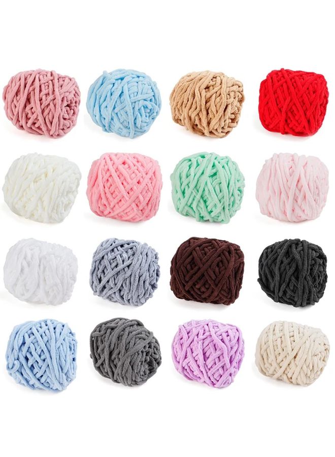 Neovivi Model 21 Soft Warm Yarn 7mm Wide 50 Meters Roll For DIY Scarves Bags Hats - Image 3