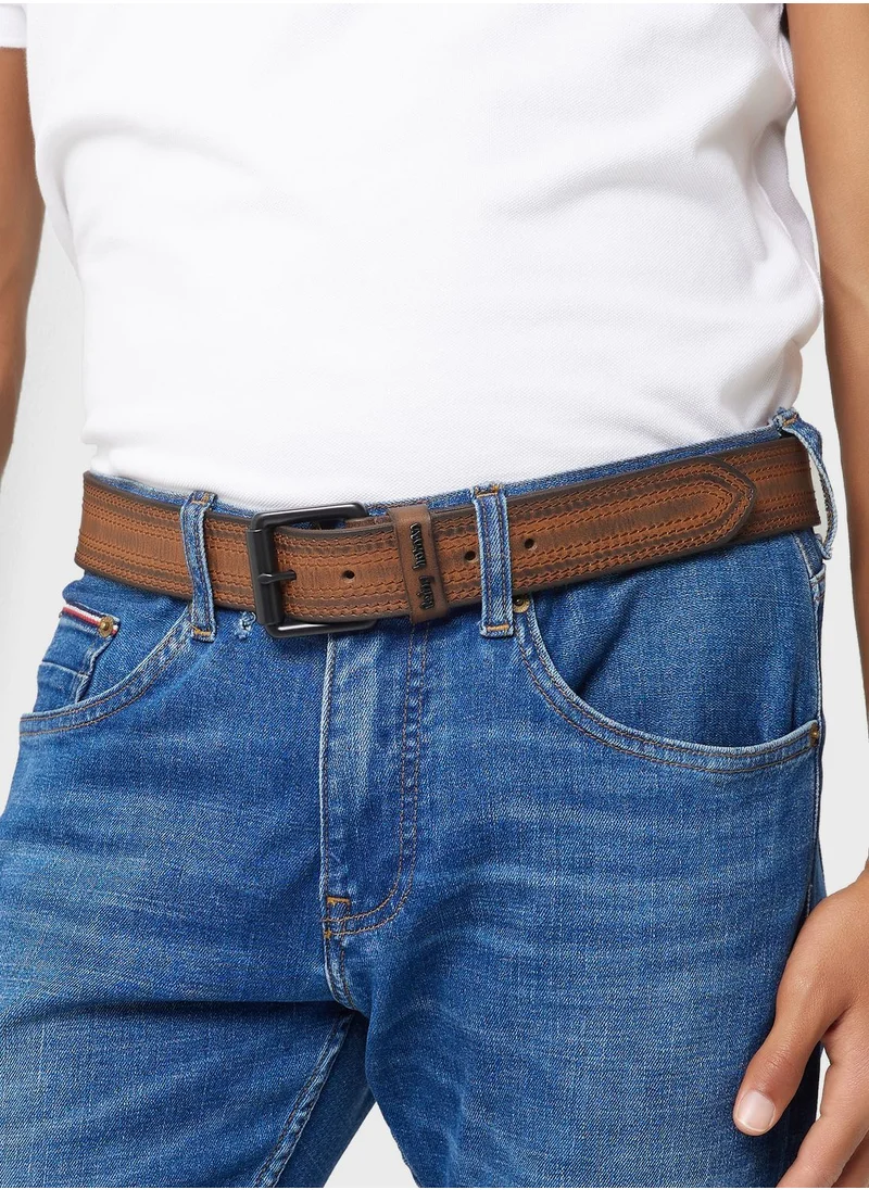 بيينغ هيومان Casual Pu Allocated Hole Belt