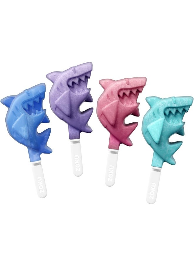 ZOKU - Zoku ZK 171 Multicolor Pop Maker Shark Set voor 4 IJsjes - Image 1