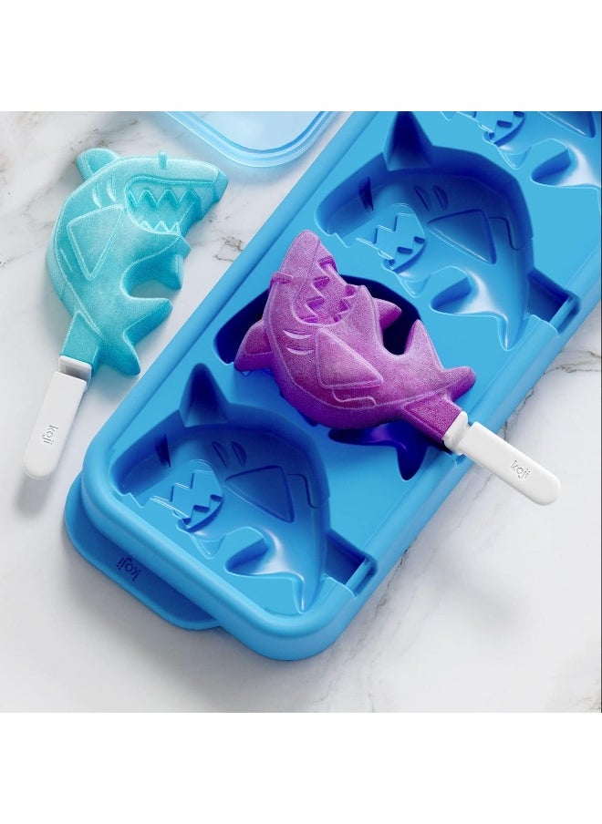 ZOKU - Zoku ZK 171 Multicolor Pop Maker Shark Set voor 4 IJsjes - Image 1