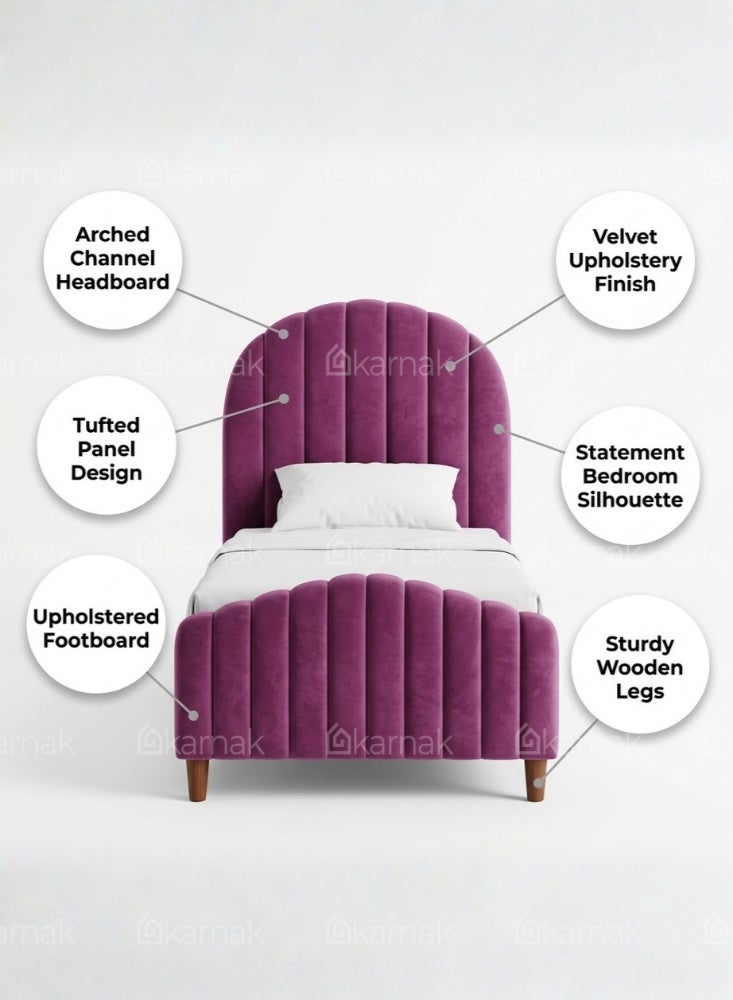KARNAK Longelle Kids Long Bed Pink - Image 4