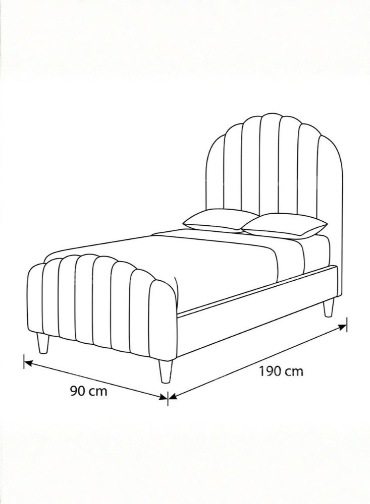 KARNAK Longelle Kids Long Bed Pink - Image 5