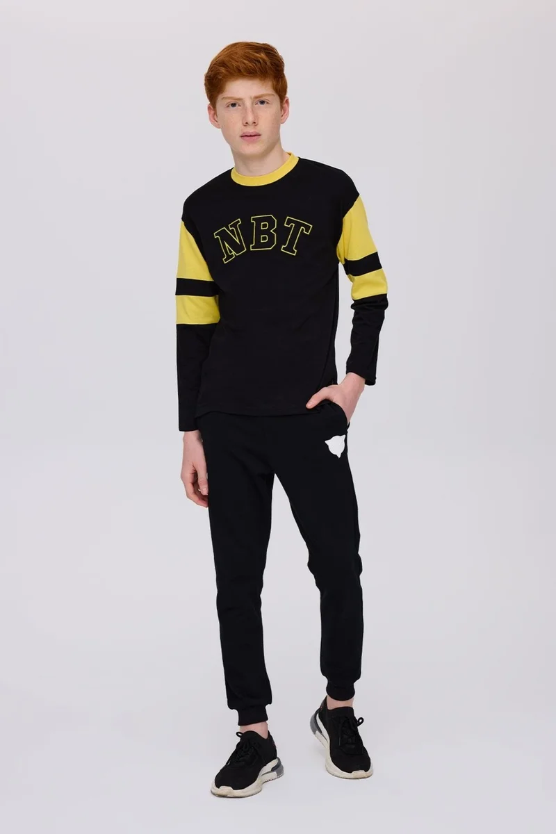 NEBBATI - Invalid brand Bg Store Boy Black Tshirt