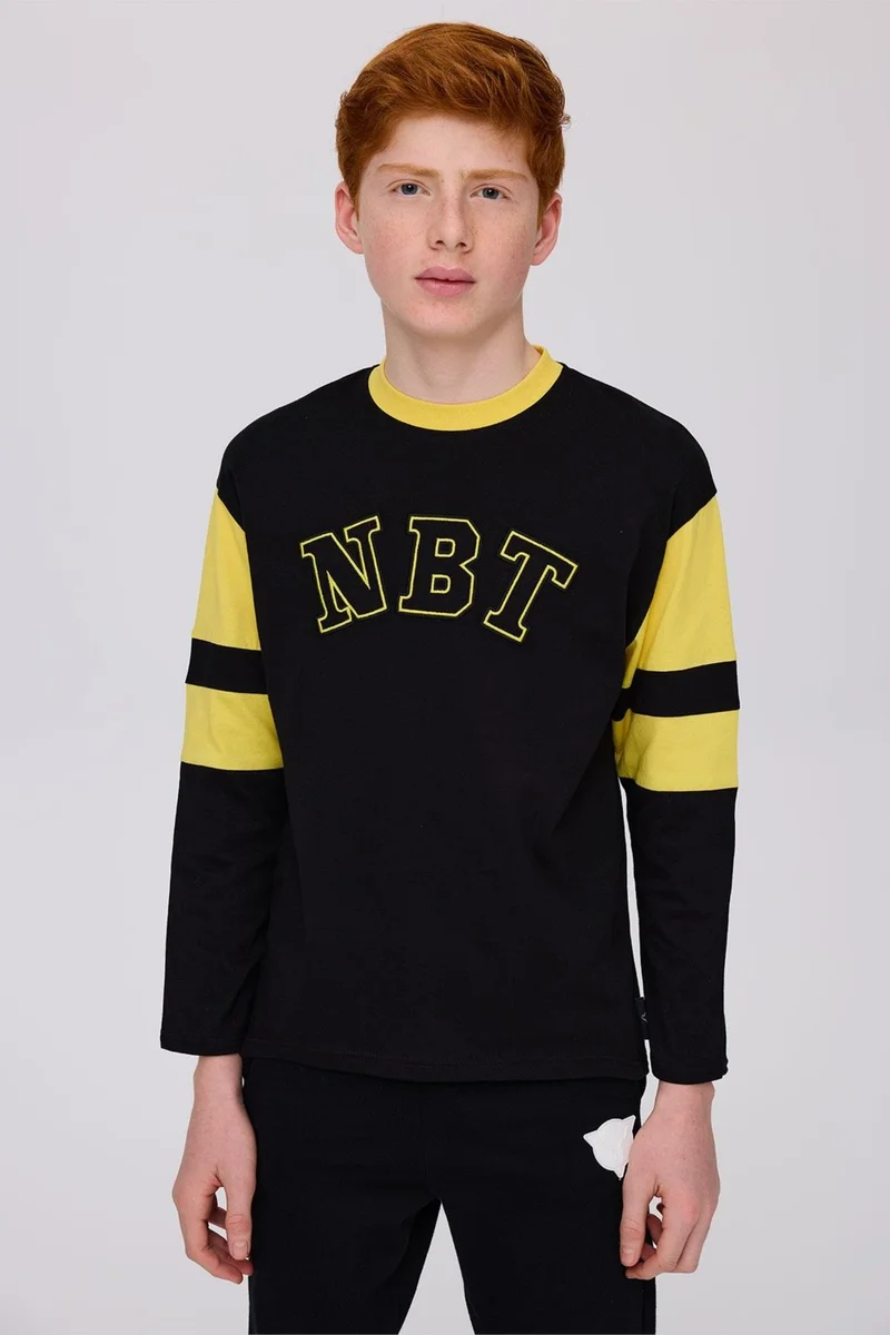 NEBBATI - Invalid brand Bg Store Boy Black Tshirt