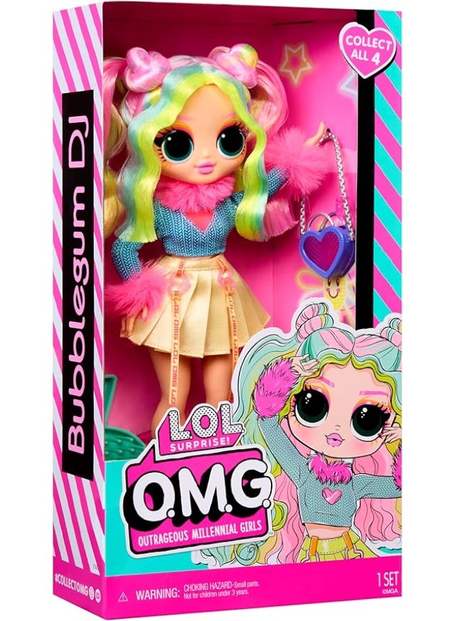L.O.L. SURPRISE! دمية LOL مفاجأة OMG دخول بابلغوم D.J MGA-595649 - Image 2