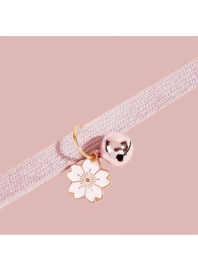 YJ Cute cat collar with bell Adjustable size Anti-choking Suitable for cats and other small pets - Image 3