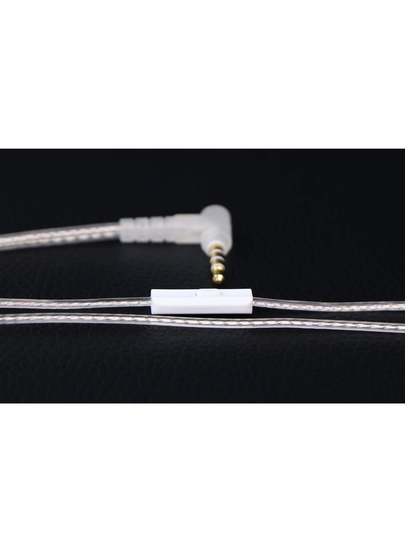 KZ ZS10 PRO X Upgraded 1DD+4BA Hybrid Driver HiFi in Ear Earphones IEM with Alloy Faceplate, Detachable Silver-Plated Recessed 2Pin Cable for Audiophile Musician DJ Stage (With Mic) - Image 4