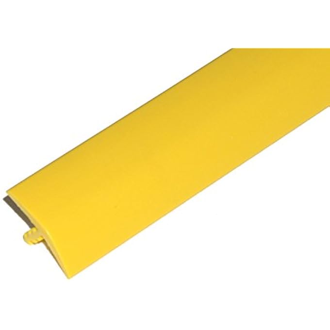 25FT ROLL OF YELLOW 3/4" PLASTIC TEE MOULDING FOR ARCADE GAME CABINETS, COUNTERS, SHELVES, OR TABLES - Image 1