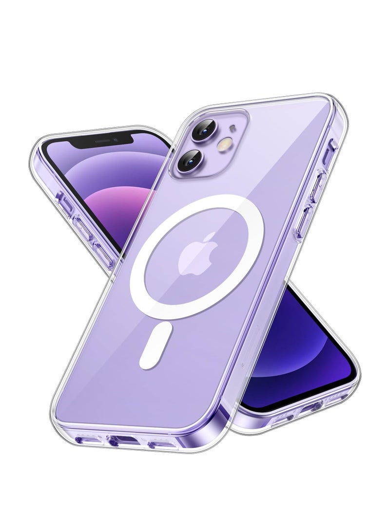 DUSALA IPhone 12 Pro Case Camera Control Compatible with MagSafe Shockproof Military-Grade Protection Magnetic Phone Case for iPhone 12 Pro Classic Hybrid Case Clear - Image 1