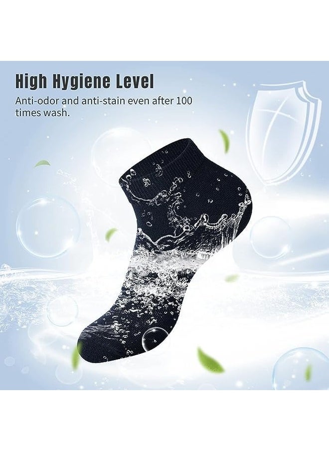 Tango Men's Short Ankle Socks - MULTIPACK - cotton spandex sport socks for men - free size EU 40 to 46 (MULTI - 6 Pairs, 6)  - Image 4