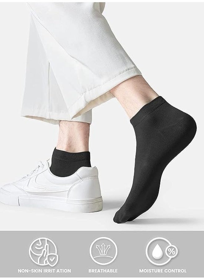 Tango Men's Short Ankle Socks - MULTIPACK - cotton spandex sport socks for men - free size EU 40 to 46 (MULTI - 6 Pairs, 6)  - Image 5