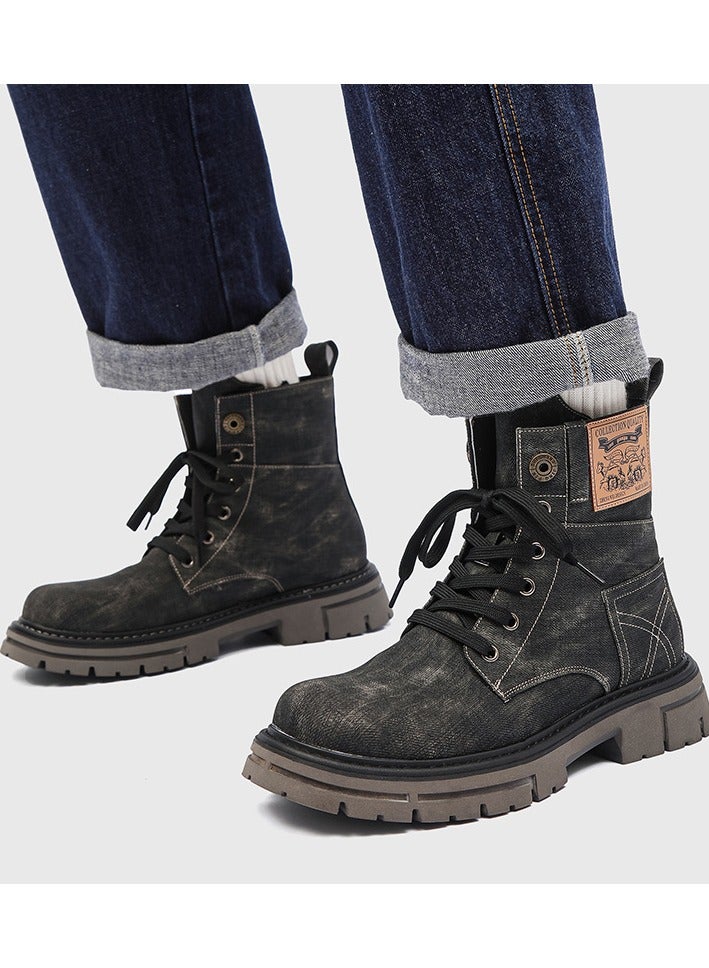 Warrior New Mid Length Martin Boots  - Image 2