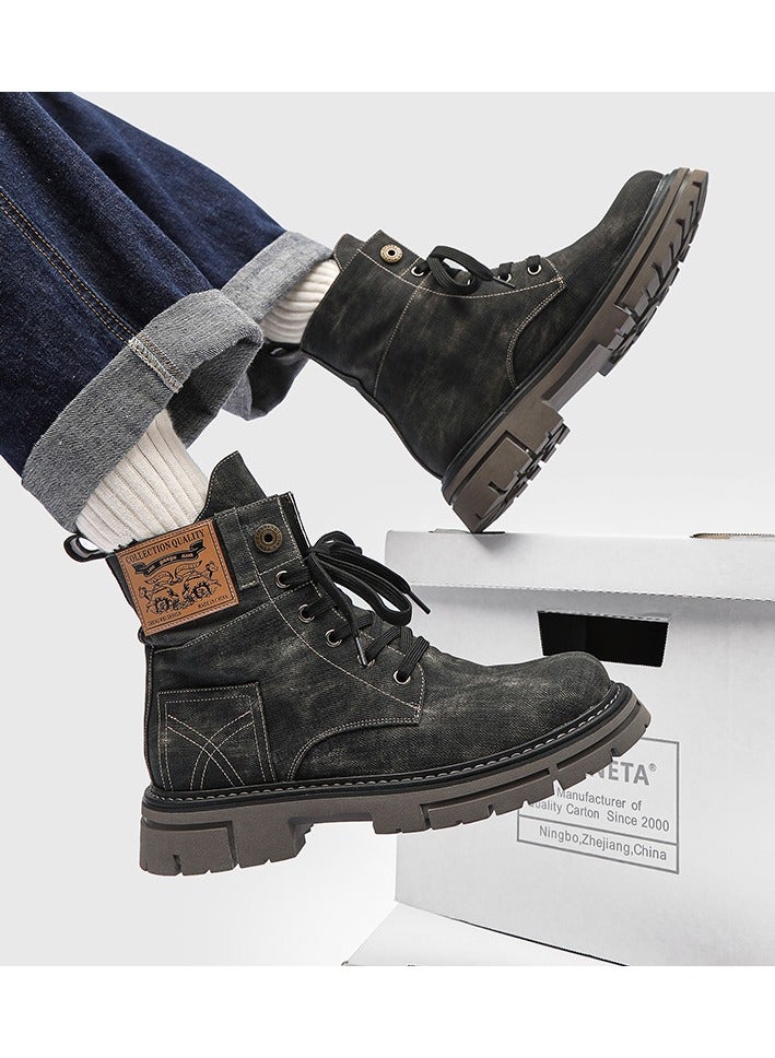 Warrior New Mid Length Martin Boots  - Image 3