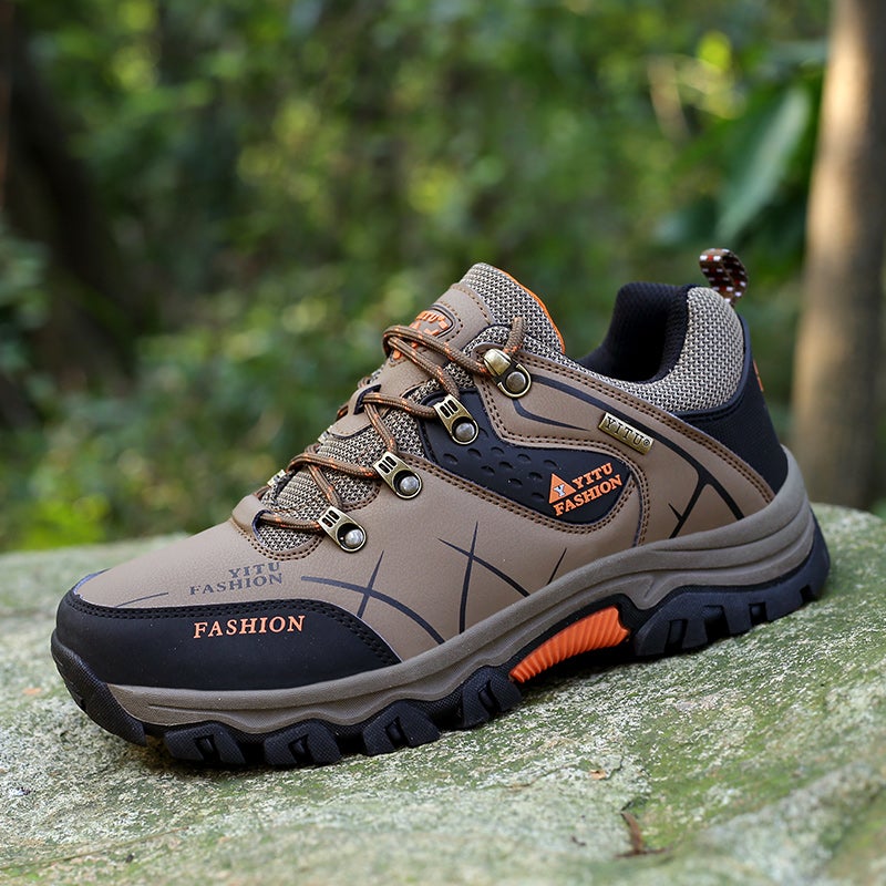 Mountaineering Men'S Shoes Spring Sports Shoes Casual Construction Site Large Size Work Safety Shoes - Image 4