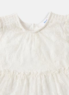 Nautinati Nautinati Girls' Tiered Lace Party Frock  - Image 3