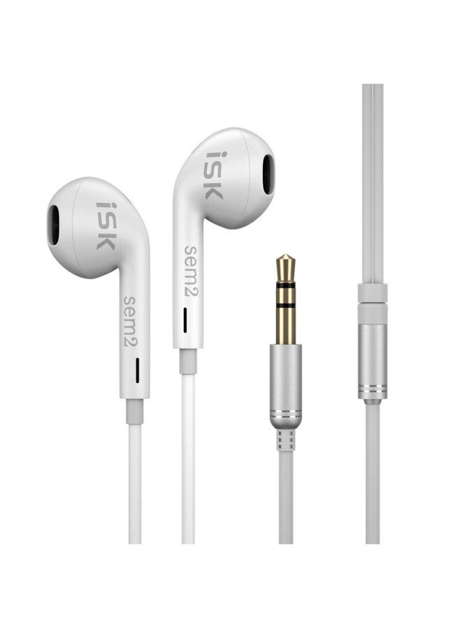 Isksem2 Semi-in High-fidelity Hifi Professional Monitoring Headphones For Karaoke/gaming/multimedia, Compatible With Mobile Phones, Computers, Sound Cards, Professional Monitoring Equipment - Image 5
