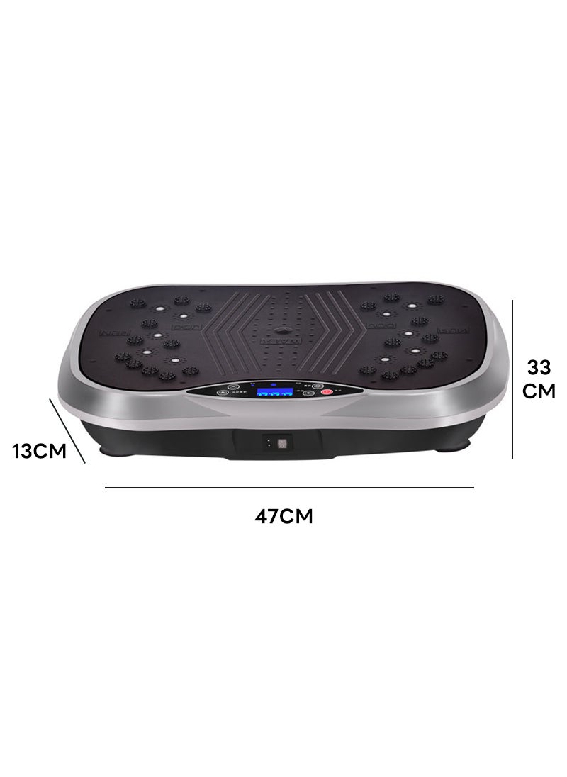 ETG - Compact Vibration Plate Exercise Machine, Mini Full Body Vibration Platform Exercise Machine for Lymphatic Drainage with Acupressure Nodes, Burn Calories, Helps Alleviate Back & Joint Pain - Image 1