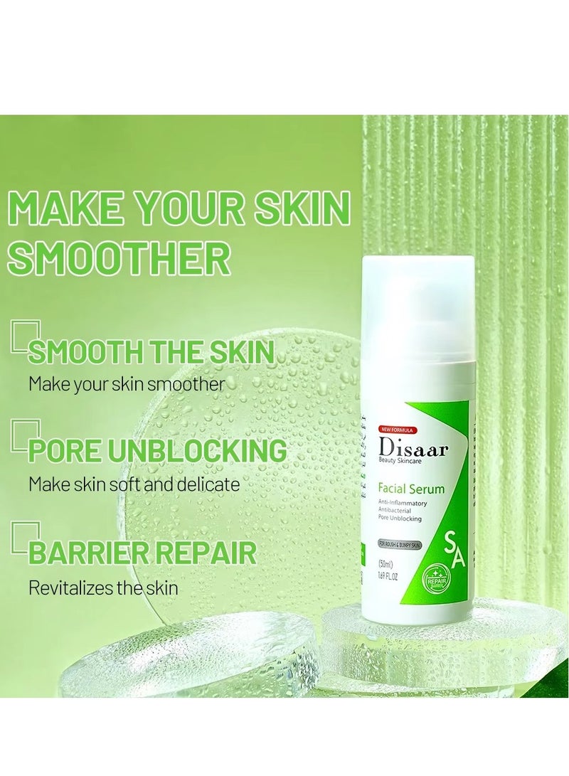 Disaar Anti Acne Facial Serum with Salicylic Acid Ceramide Licorice Root for Pimples and Oily Skin  - Image 4