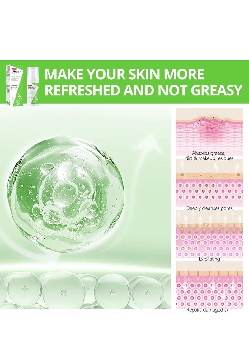 Disaar Anti Acne Facial Serum with Salicylic Acid Ceramide Licorice Root for Pimples and Oily Skin  - Image 5
