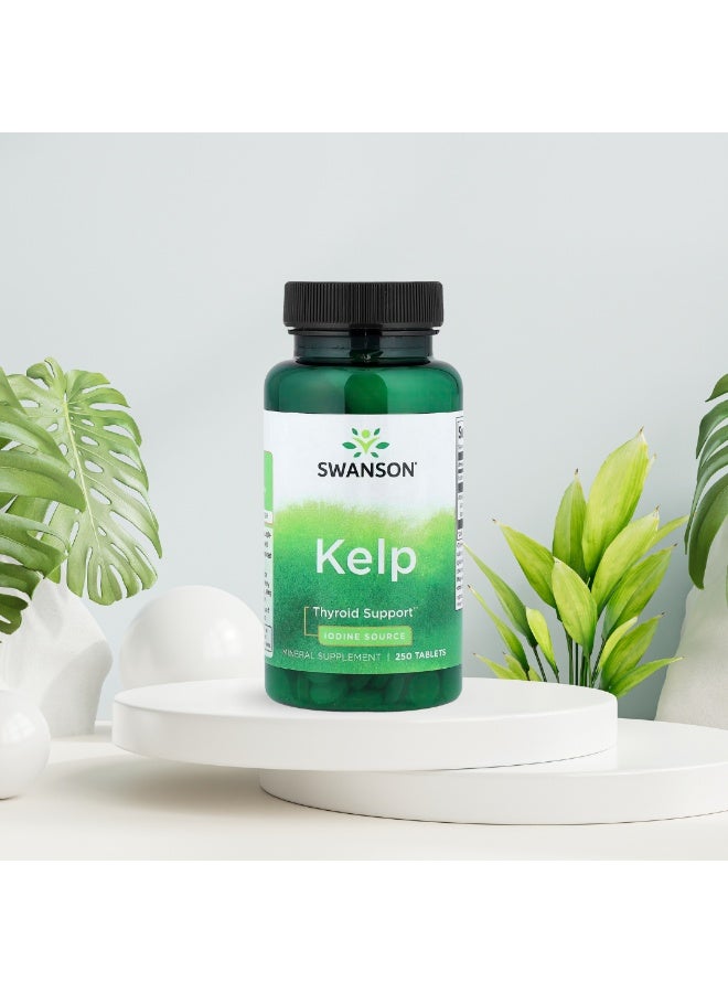 Swanson Kelp 250 Tablets(pack of 2) - Image 3