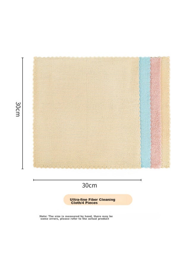 MAX COOK Maxcook Kitchen Utensils And Tools, Kitchen Brush Cleaning Cloth Dishcloth, 30*30cm, 4 Pieces, Mcpj8887 - Image 4