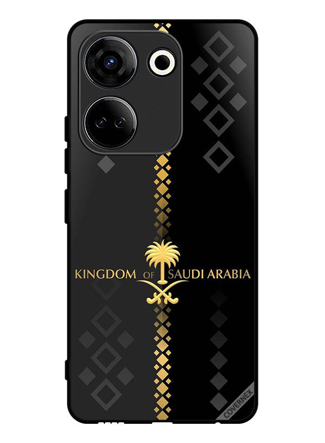 Covernex Protective Case Cover For Tecno Camon 20 Kingdom Of Saudi Arabia Pattern - Image 1