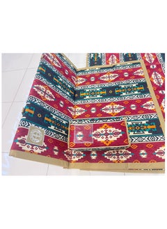 Albawadi Arabic Camping Floor Carpet Folding Mat Sets with 4 Folding Chair Pillows  - Image 3