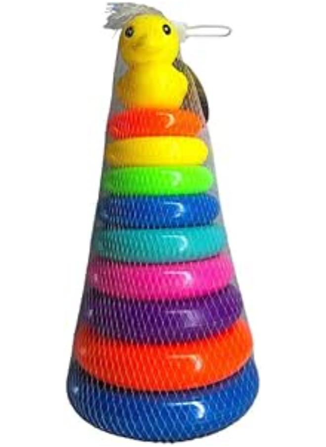 GTG TOYS Spiral Rings 9 Pieces and Duck Model (5833) 