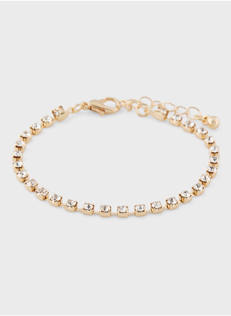 Ginger 3 Pack Mix Rhinestone Bracelet Pack  - Image 4
