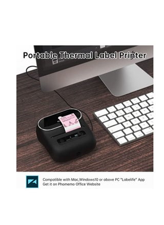 Phomemo M220 Portable Thermal Label Makers Bluetooth Printer For Barcode Labeling Organizing Small Business Compatible With iOS And Android - pzsku/Z20164F81E080D3803707Z/45/_/1677057733/7d8b8772-ab02-4c96-8acf-af73af652efb