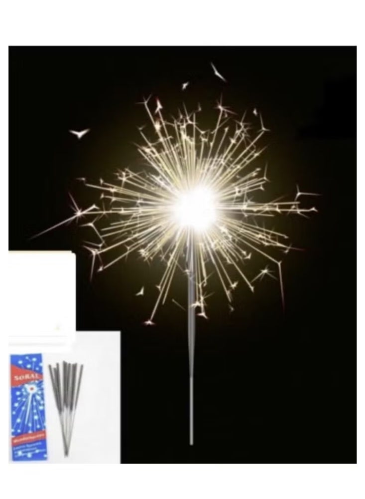 SORAL Set Of 6 Spark Candles And 10 Night Stars Sparks - Image 3