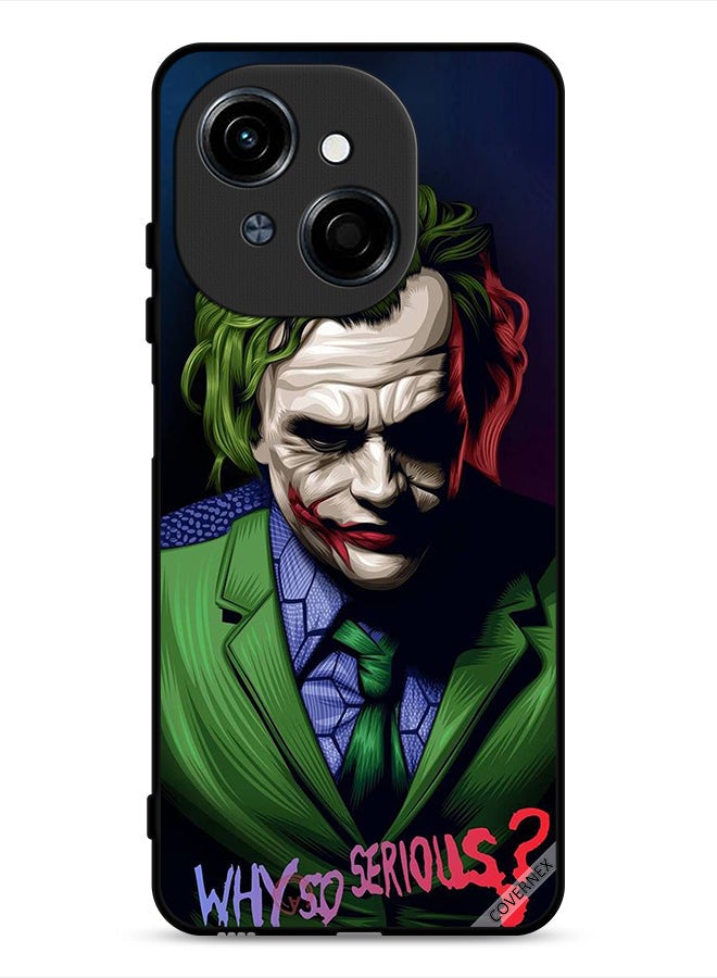Covernex Tecno Spark Go 1S 4G Protective Case Cover Why So Serious - Image 1