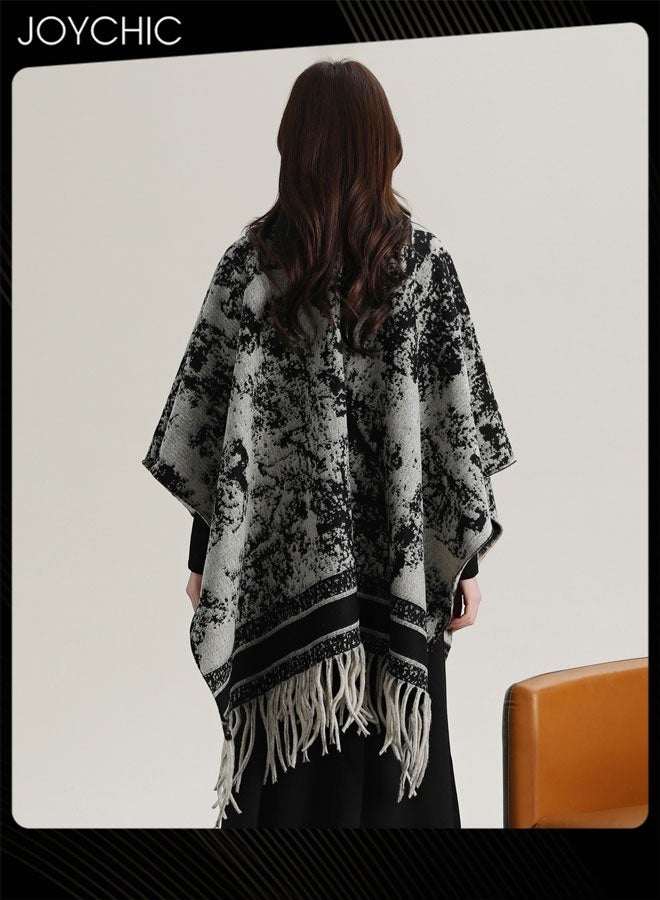 Joychic شال سكارف نسائي دافئ مقاوم للرياح لفصل الخريف والشتاء - Image 3