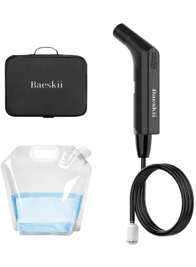 بيسكي  جهاز شطف محمول كهربائي محمول باليد، ضغط عالي، USB Type-C، قابل للشحن، ميني، للرجال والنساء، للسفر - Image 1