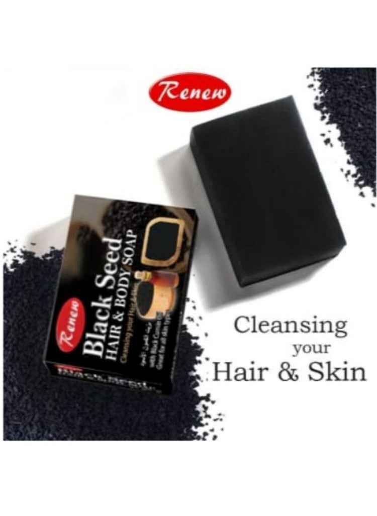 Renew Black Seed Hair & Body Soap 2 pcs  - Image 2